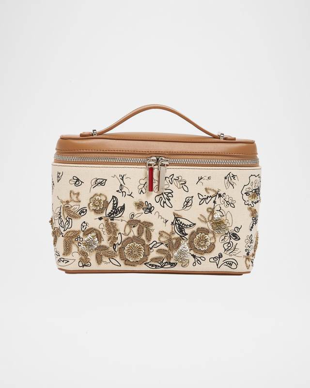 Djanis Floral Toile Crossbody Bag